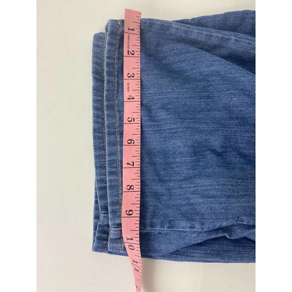 Land's End Classic Fit Straight Jeans Plus-Size Cotton Item 269026 - 26W Reg. - Picture 5 of 9